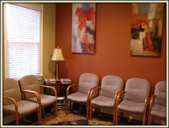 East West Psychotherapy Waiting Room